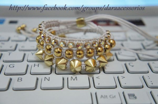 Conjunto de 3 pulseiras